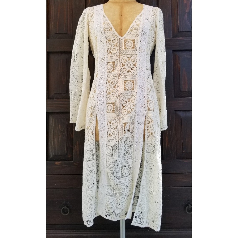 Boho Lace Swimsuit Cover-Up